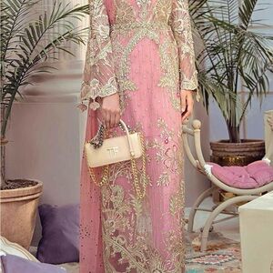 Suffuse by Sana Yasir Pink Pakistani Wedding Dress